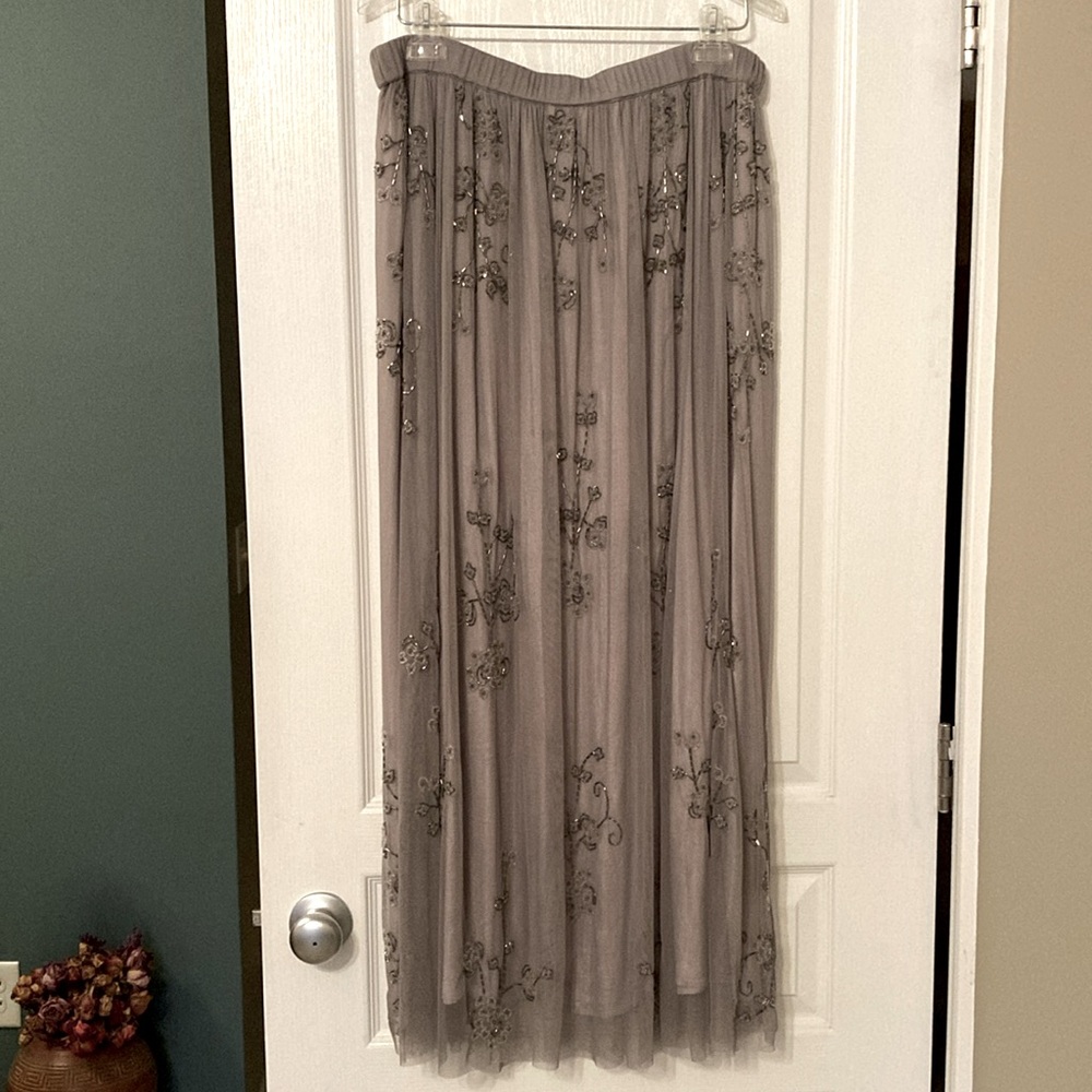 SUNDANCE Evening Beaded Maxi Skirt. Worn once.